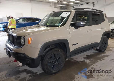 2017 Jeep Renegade Deserthawk 4X4 from USA, damaged, VIN ZACCJBCB2HPF02629
